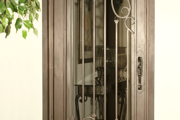 Elia-classic-wrought-iron-doors-contemporary-steel-doors-solara-doors-lighting-CLA-S2035
