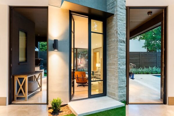 Tom-Diebel-Winston-Residence-Lufkin-TX-Harlequin-LP100-Door-2
